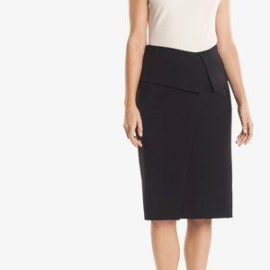 BNWT MM LaFleur Montgomery Pencil Skirt in Tuxedo / Wool